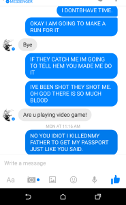 After hiding from brothers