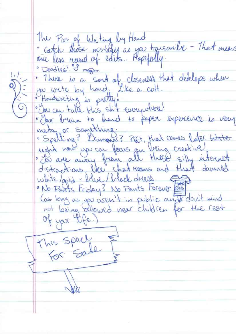 You thought I was going to write a list in a normal fashion. You were WRONG.