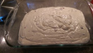 Picture: Batter in pan.